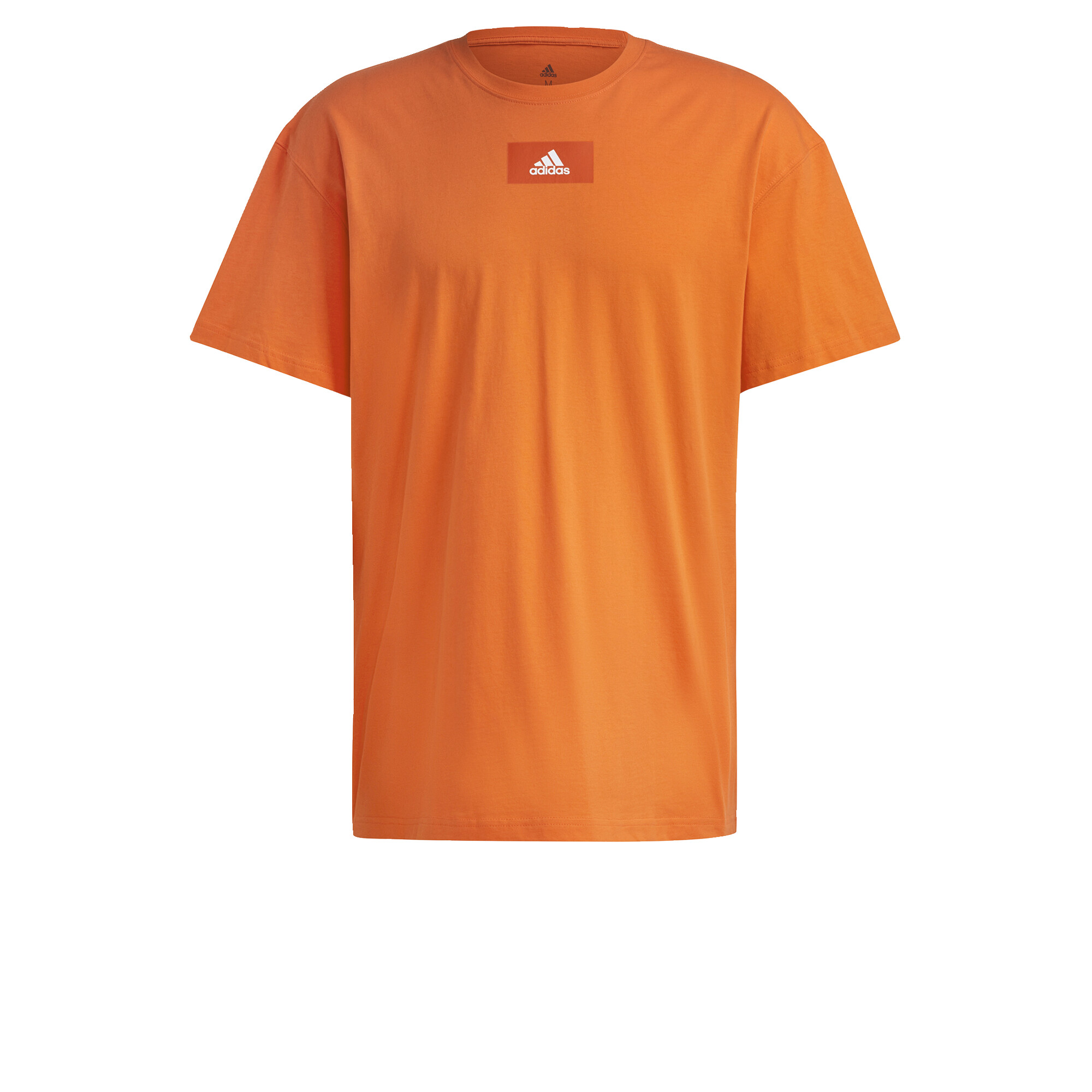 adidas Lifestyle Essentials FeelVivid Drop Shoulder Tee Men Orange HK2857